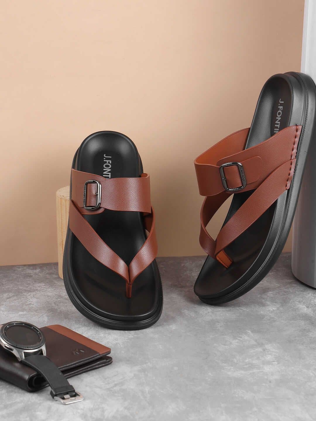 J.FONTINI Men Comfort Sandals - view 1