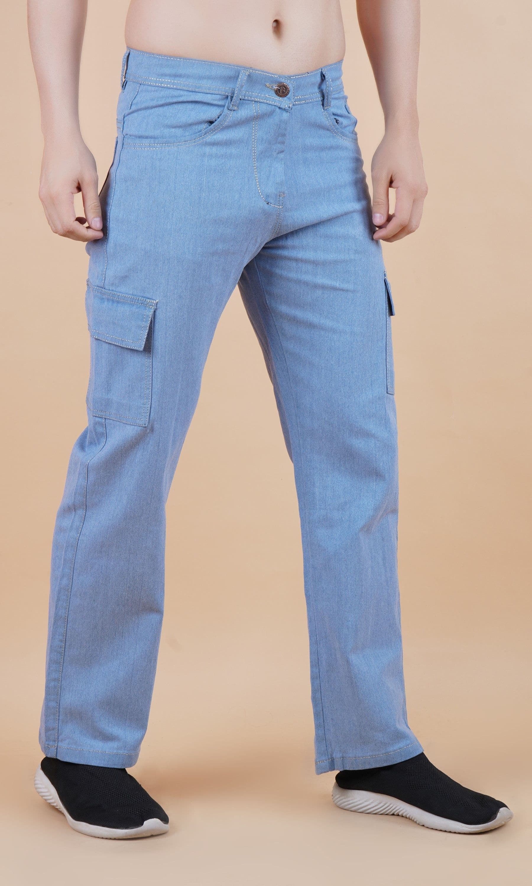 LINARIA Men Classic Jogger Low Distress Jeans - view 1