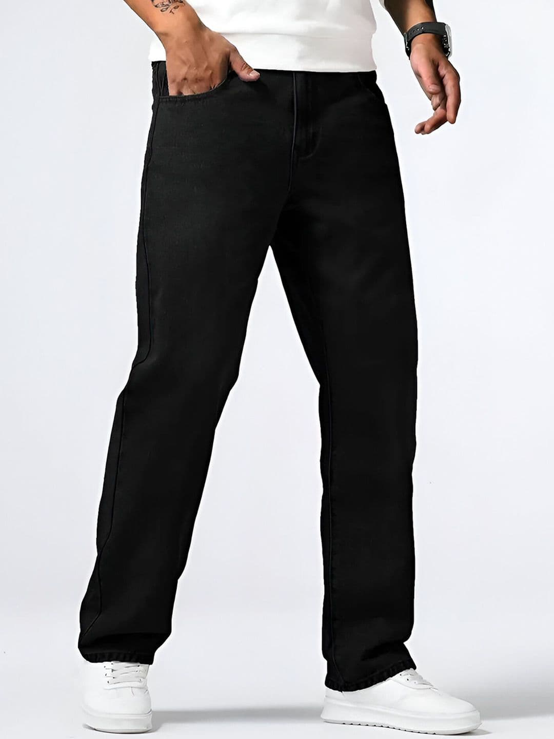 THIRD QUADRANT QuadSlim Men Straight Fit Stretchable Jeans - view 1