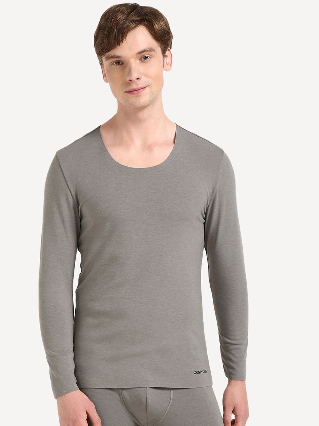 Calvin Klein Underwear Scoop Neck Long Sleeve Thermal Top - view 1