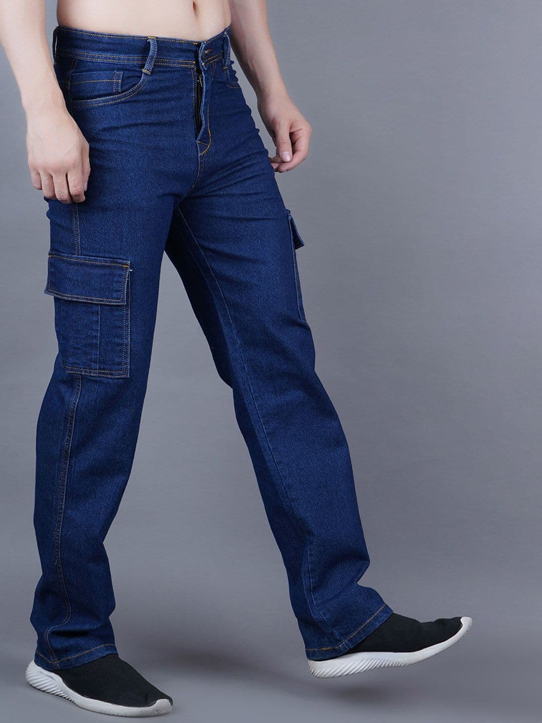 COMFITS Men Denim Classic Cargo Styles Jeans - view 1
