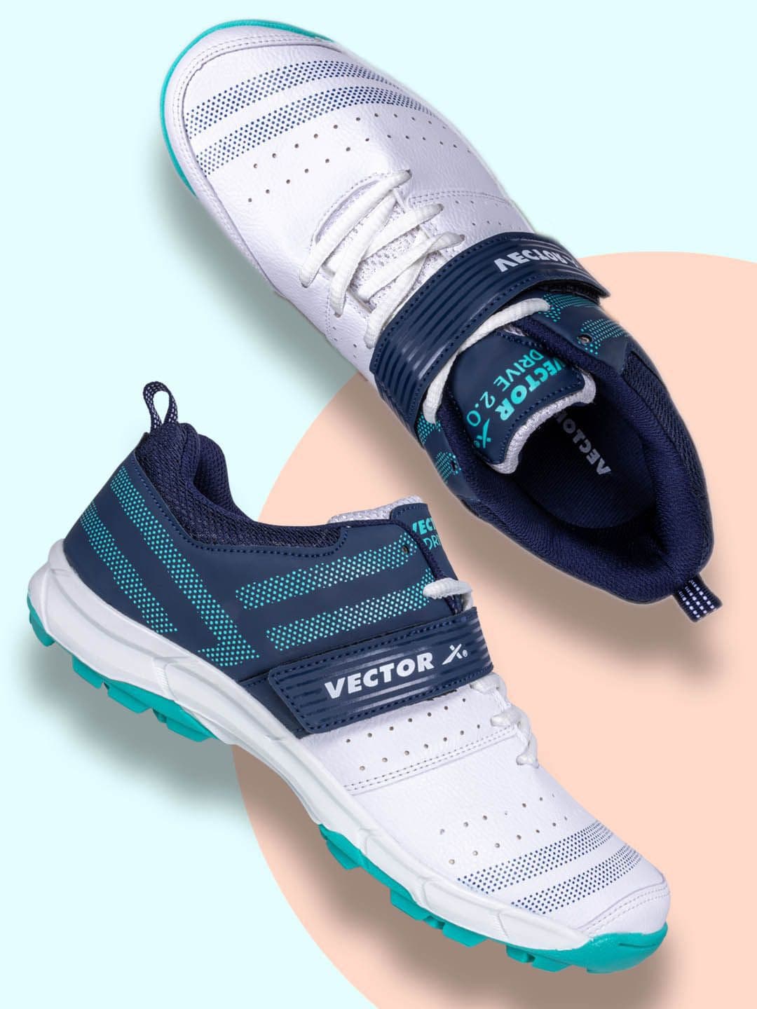 VECTOR X Men Drive 2.0 Synthetic Leather Upper & Mesh with PVC Sole Cricket Shoes - view 1