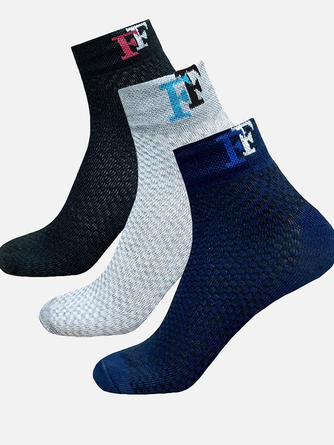 StyFun Men Pack Of 3 Crew Length Ankle Running Socks - view 1