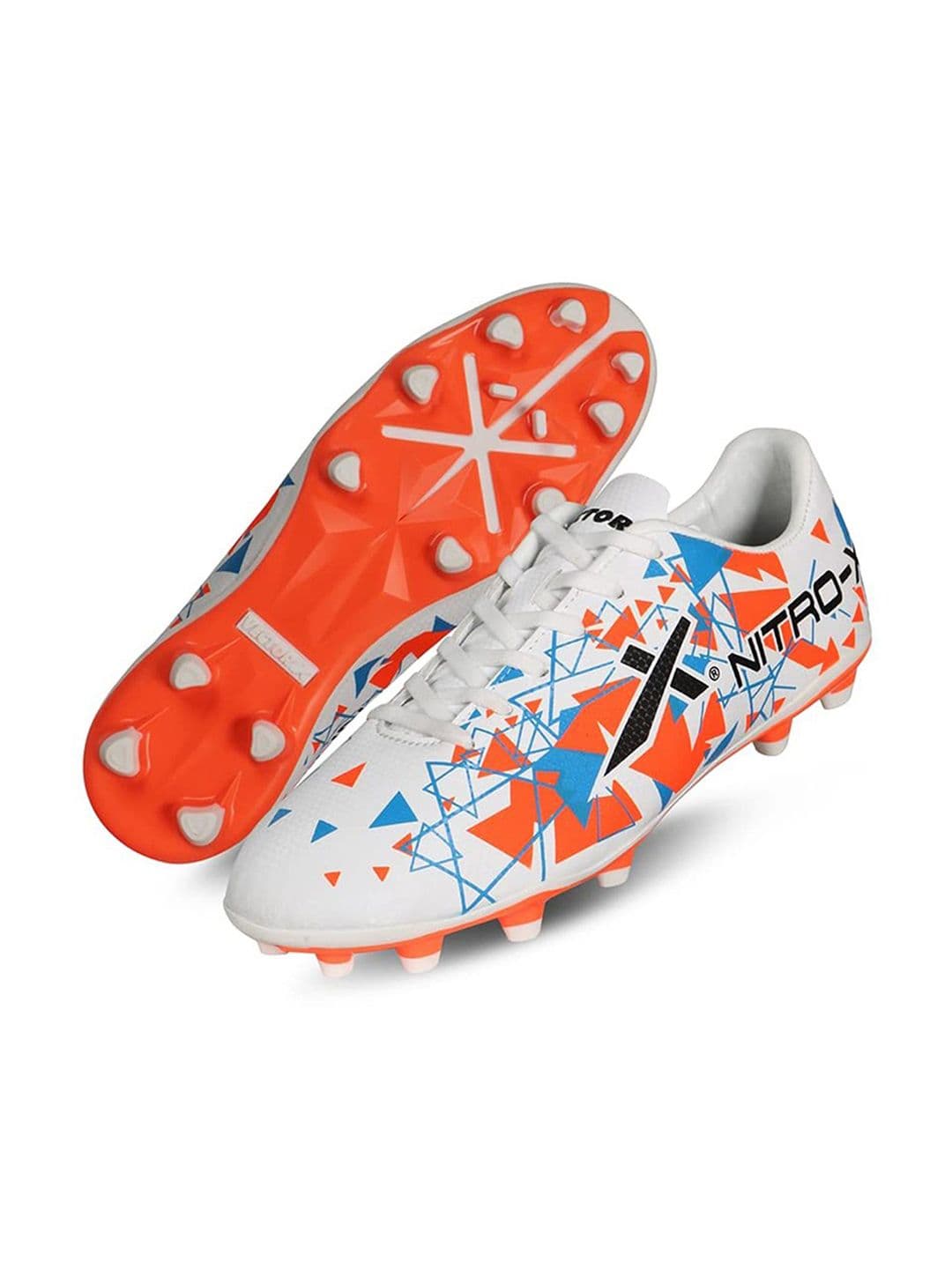 VECTOR X Nitrate X Shoes with Pair of Shin Guard & Stockings Football Kit - view 1