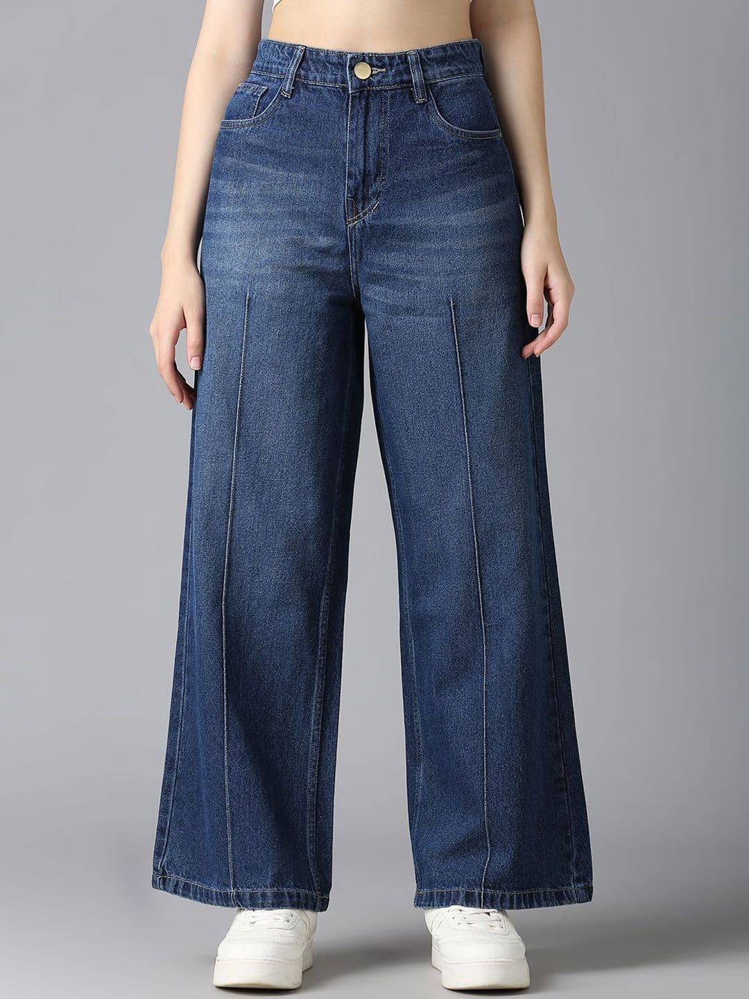CEFALU Women Comfort Wide Leg High-Rise Jeans - view 1
