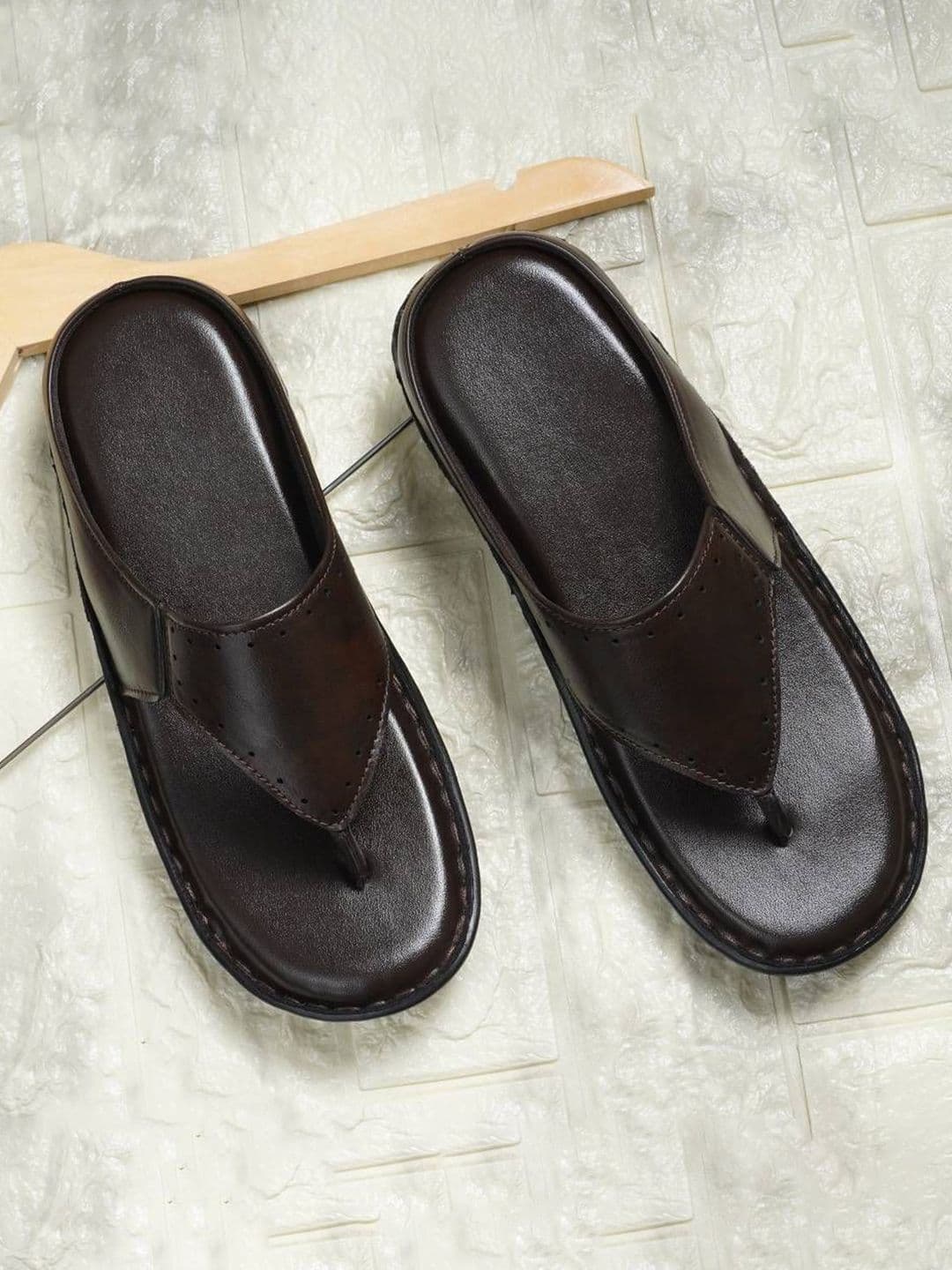 ROYAL CRUZZ Men Leather Comfort Sandals - view 1