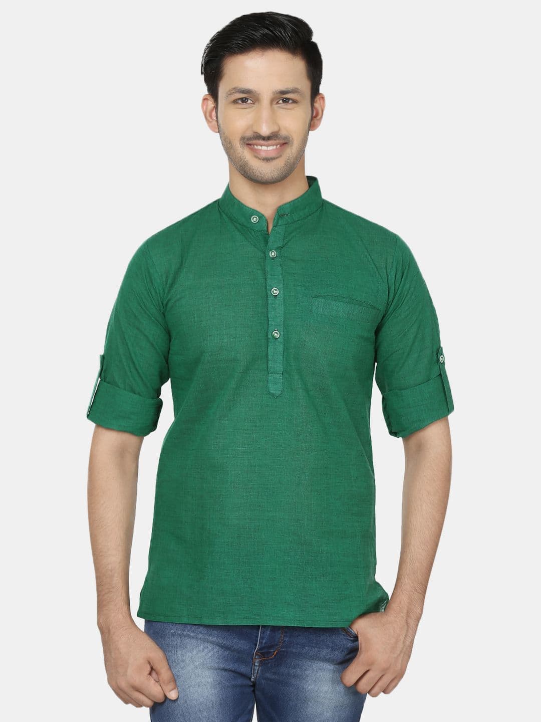 Sayesha Men Thread Work Kurta - view 1