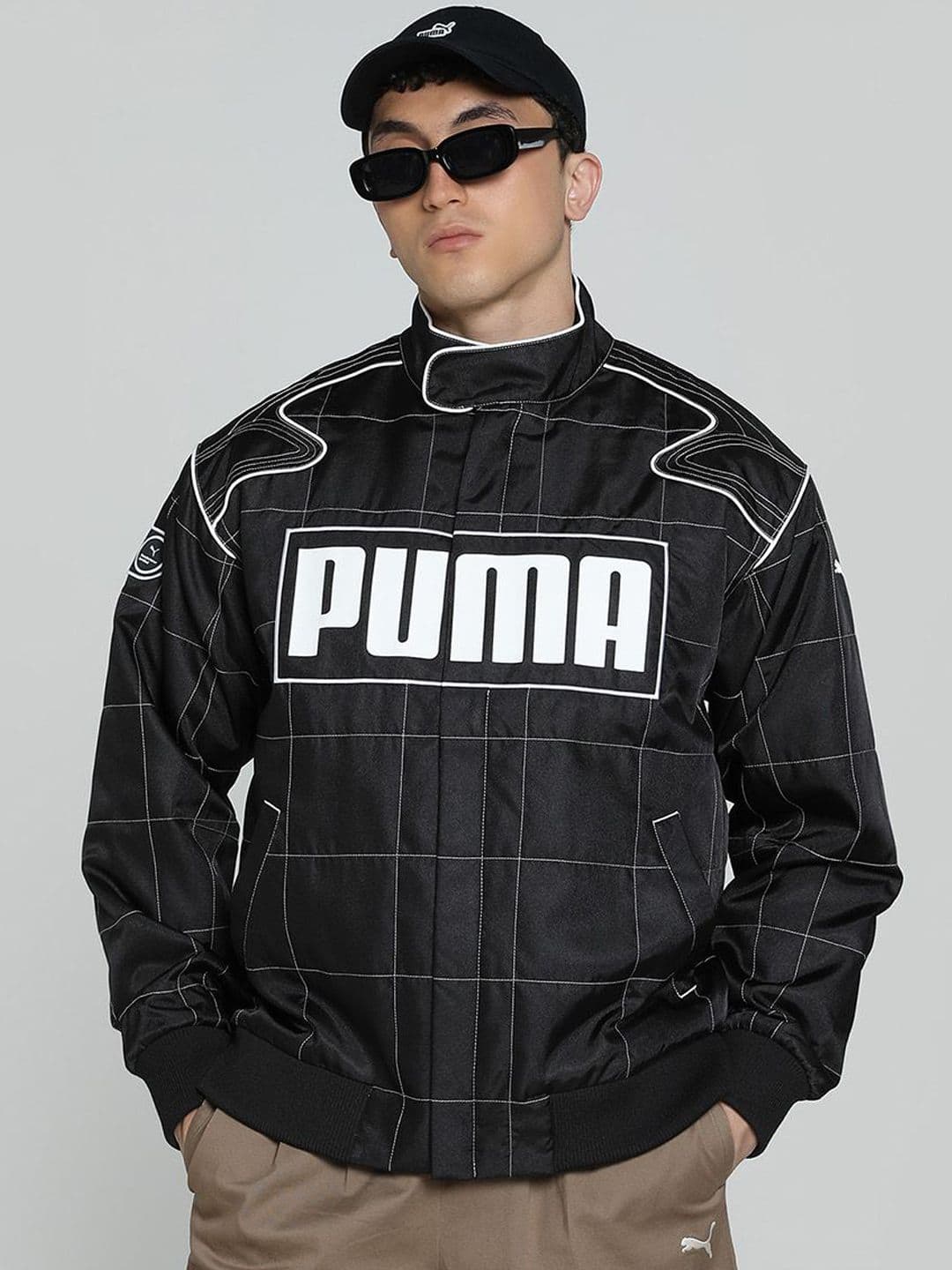 Puma Archive Seasonal Unisex Oversized Fit Racer Jacket - view 1