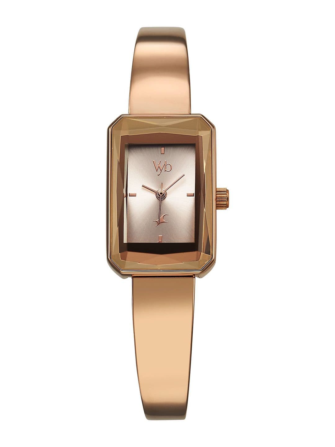 Fastrack Women Embellished Dial & Bracelet Style Straps Analogue Watch FV60060WM01W - view 1
