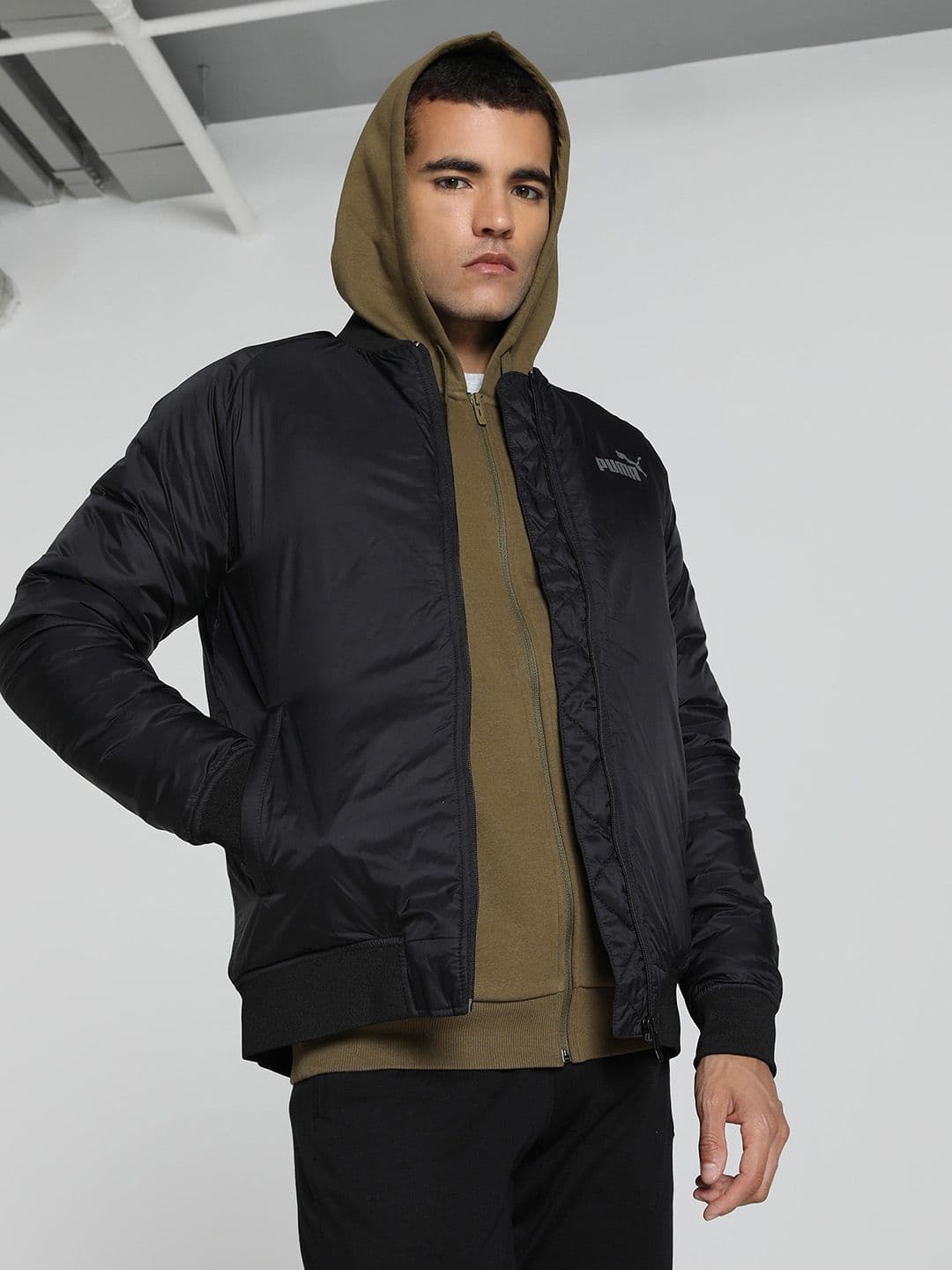Puma Men Slim Fit Bomber Jacket - view 1