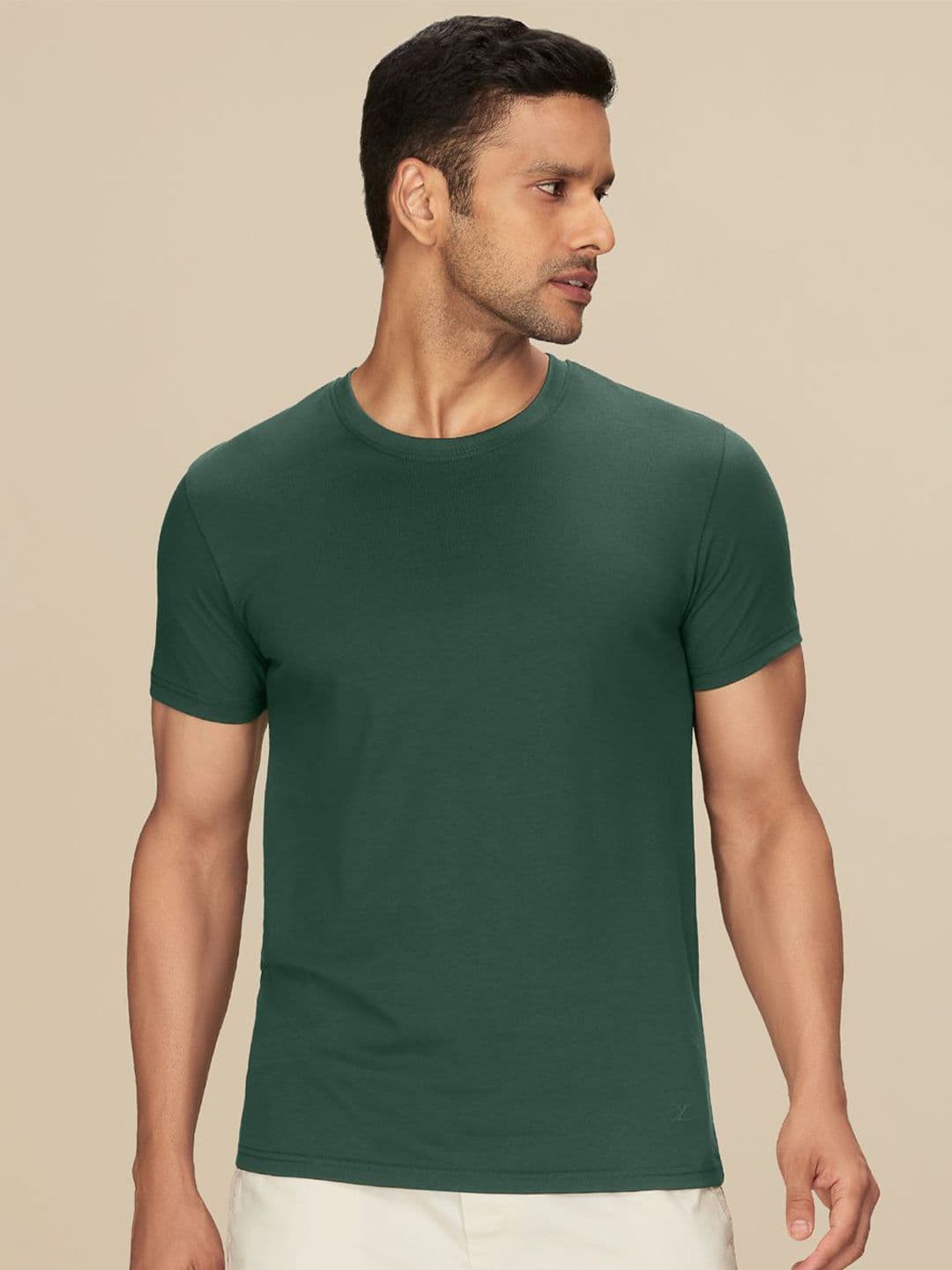 XYXX Pace Ultra breezy, Super Combed Cotton Solid Crew Neck T-Shirt - view 1