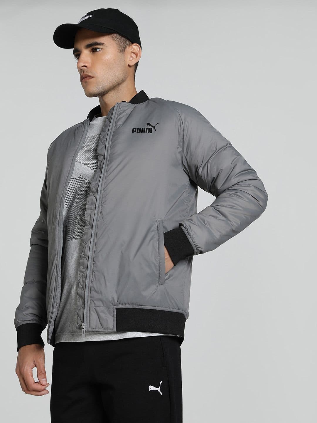 Puma Men Slim Fit Bomber Jacket - view 1