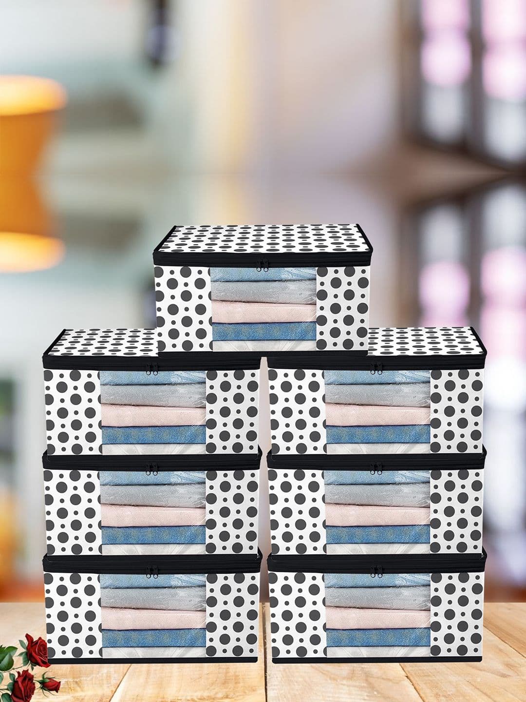 ANKIT INTERNATIONAL Grey Set of 7 Super Strong Multi-Utility Organisers - view 1