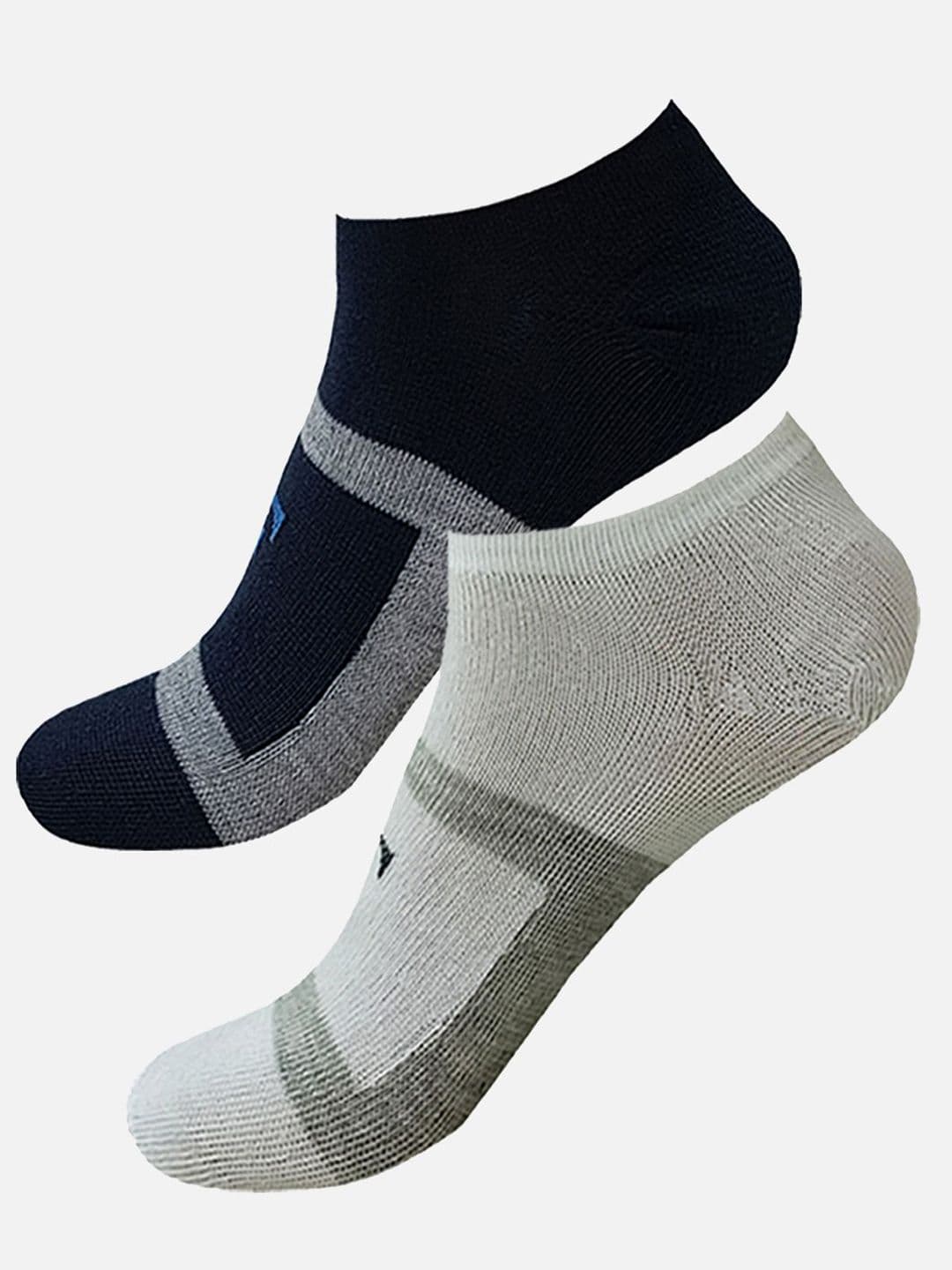 StyFun Men Pack Of 2 Patterned Moisture-Wicking Ankle Length Running Socks - view 1