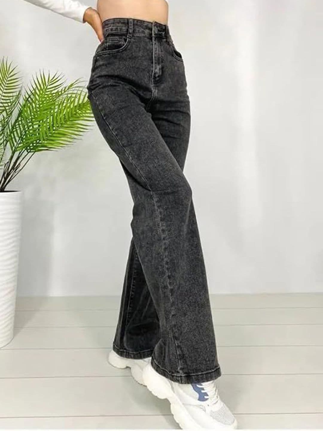 VBEAUTI Women Jean Straight Fit High-Rise Stretchable Jeans - view 1
