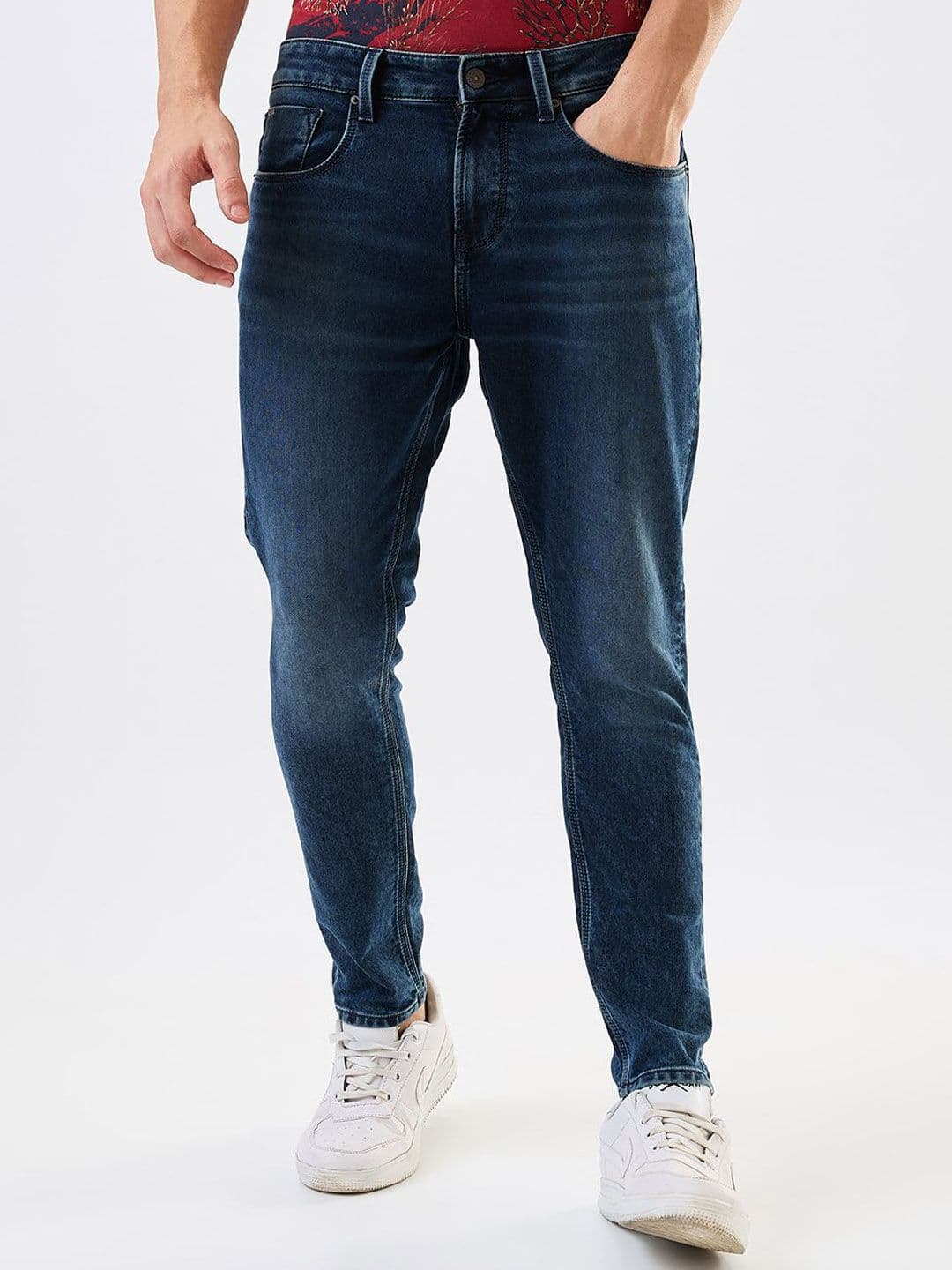 SPYKAR Men Slim Fit Mid-Rise Cotton Jeans - view 1