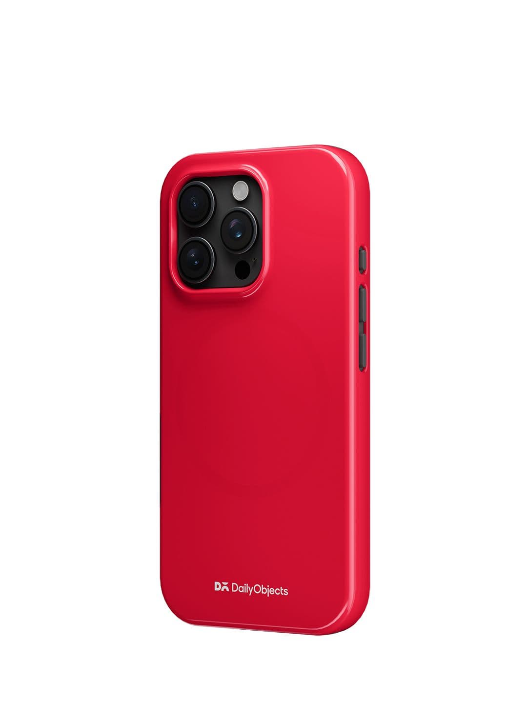 DailyObjects Red Enamel Bumper Magsafe Iphone 14 Pro Case