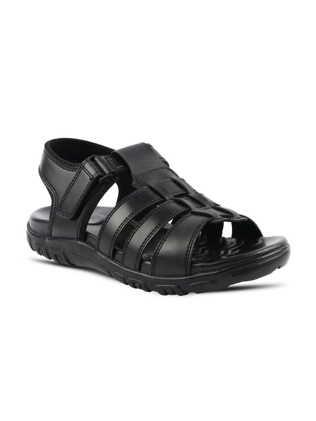 MEDIFEET Men Leather Fisherman Sandals - view 1