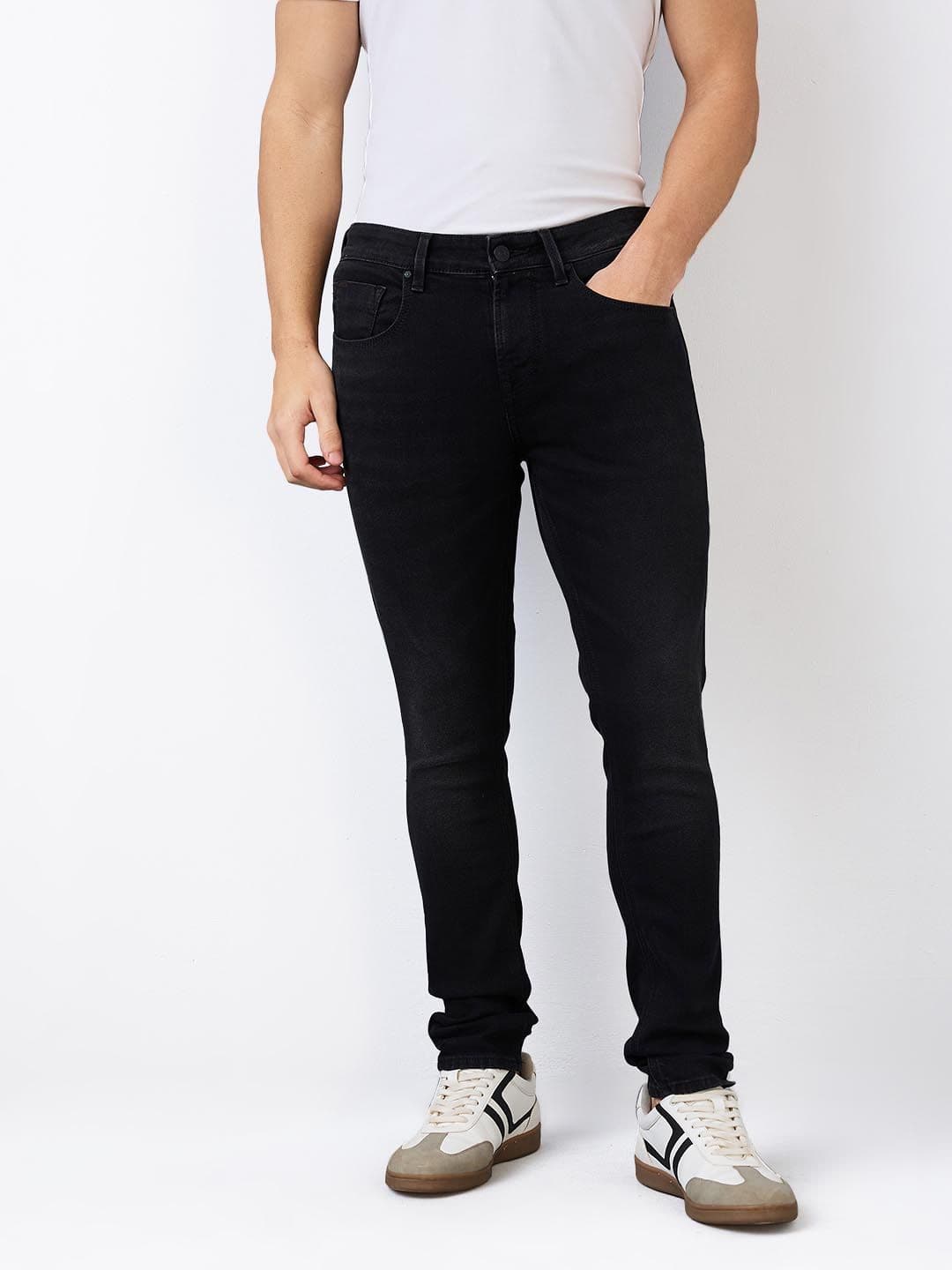 SPYKAR Men Slim Fit Low-Rise Jeans - view 1