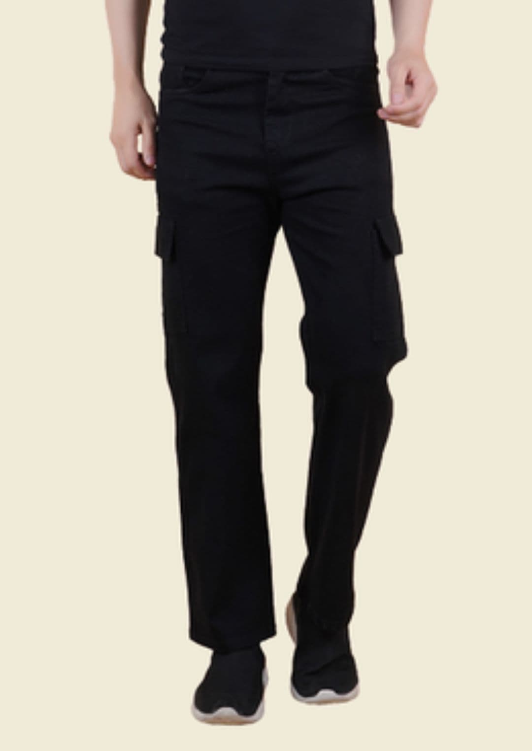 COMFITS Men Classic Relaxed Fit Mid-Rise Denim Baggy Jeans - view 1