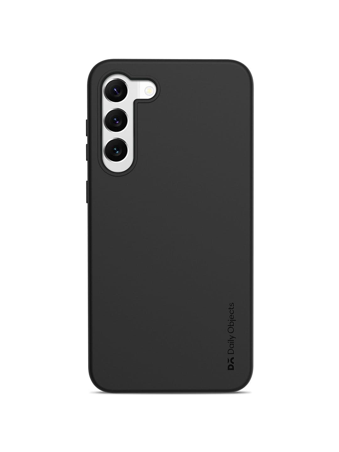 DailyObjects Black Flekt Silicone Case Cover For Samsung Galaxy S23 Plus