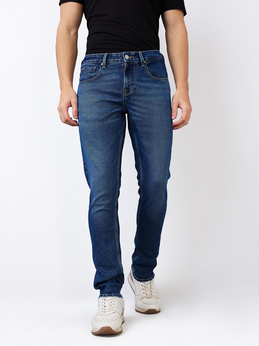 SPYKAR Men Slim Fit Low-Rise Jeans - view 1