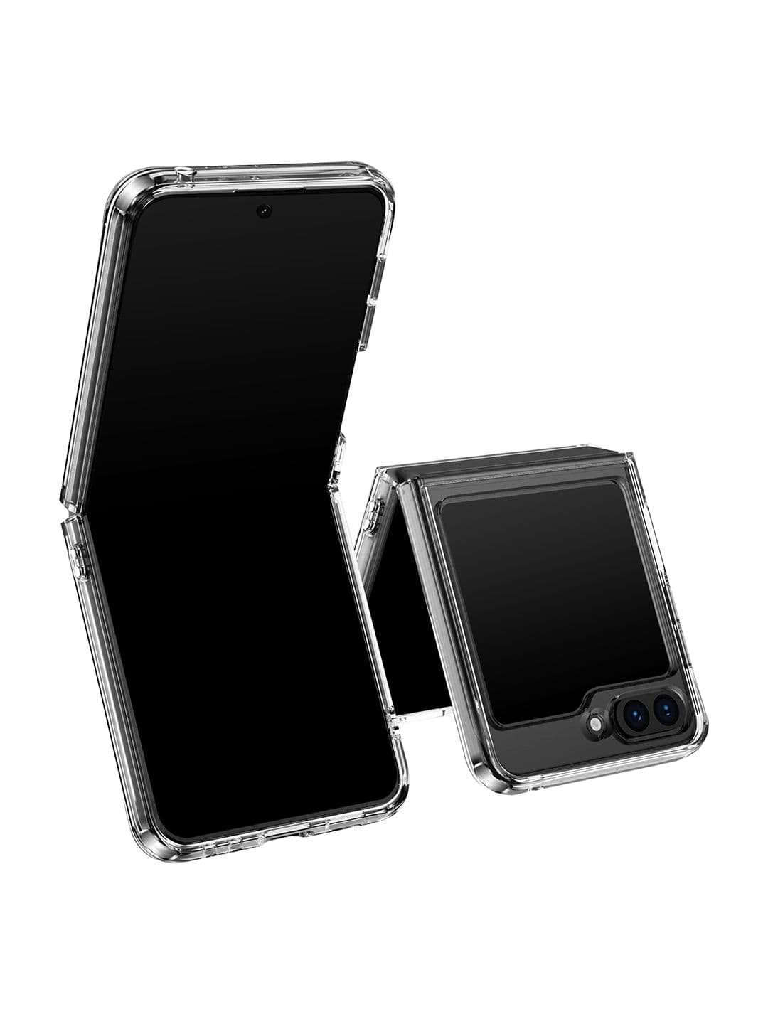 DailyObjects Clear Case For Samsung Galaxy Z Flip 5