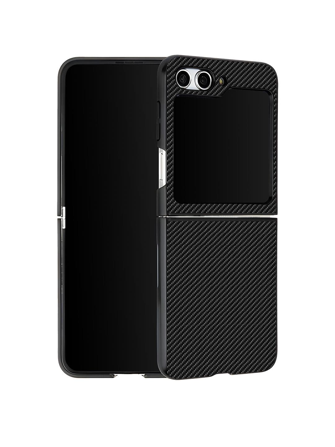 DailyObjects Carbon Fiber Case For Samsung Galaxy Z Flip 5 - view 1