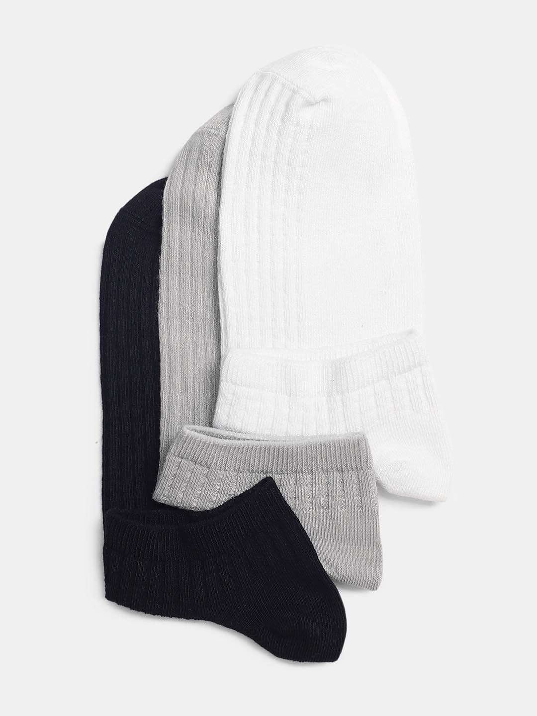 Jack & Jones Men Pack Of 3 Ankle Length Socks - view 1
