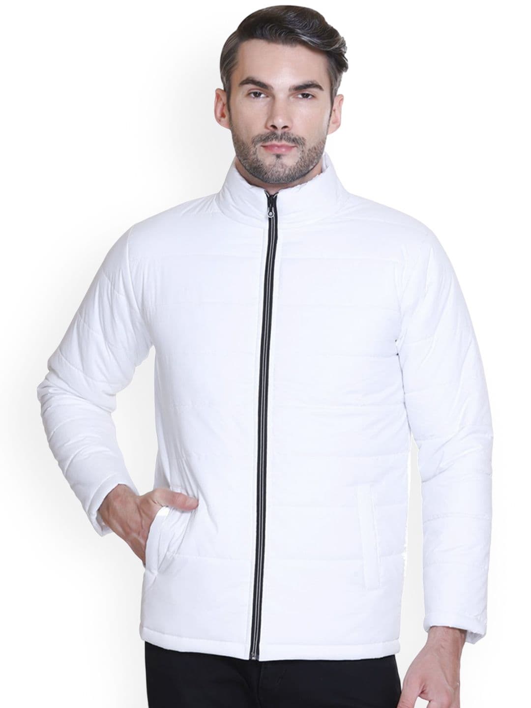 SANHOK Men Solid Lightweight Puffer Jacket - view 1