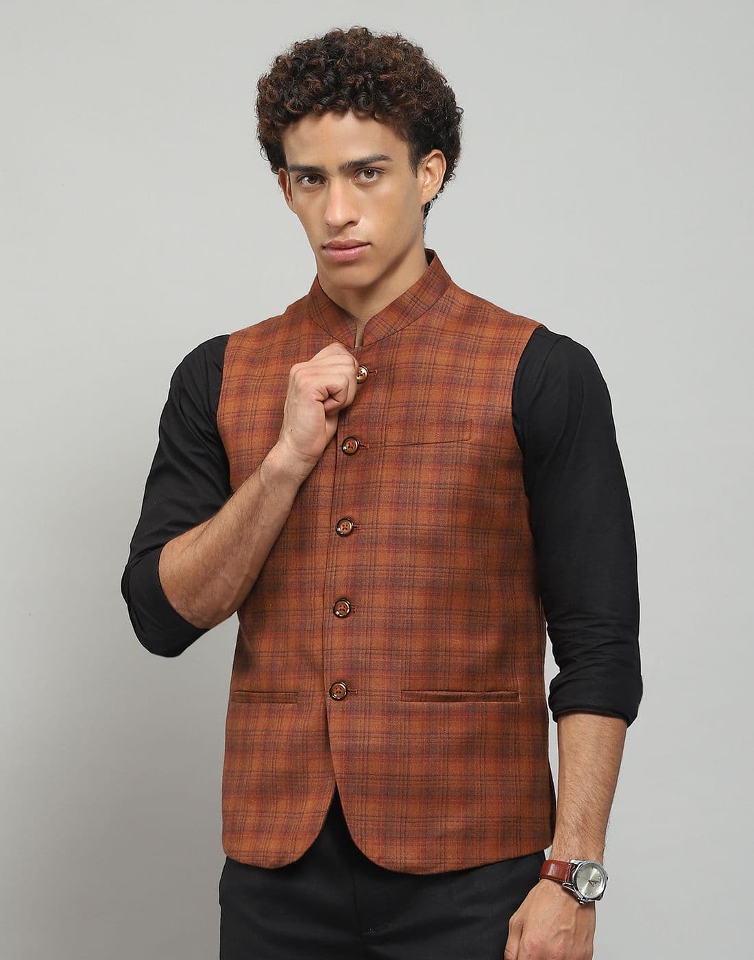 Monte Carlo Men Woollen Lightweight Outdoor Tailored Jacket - view 1