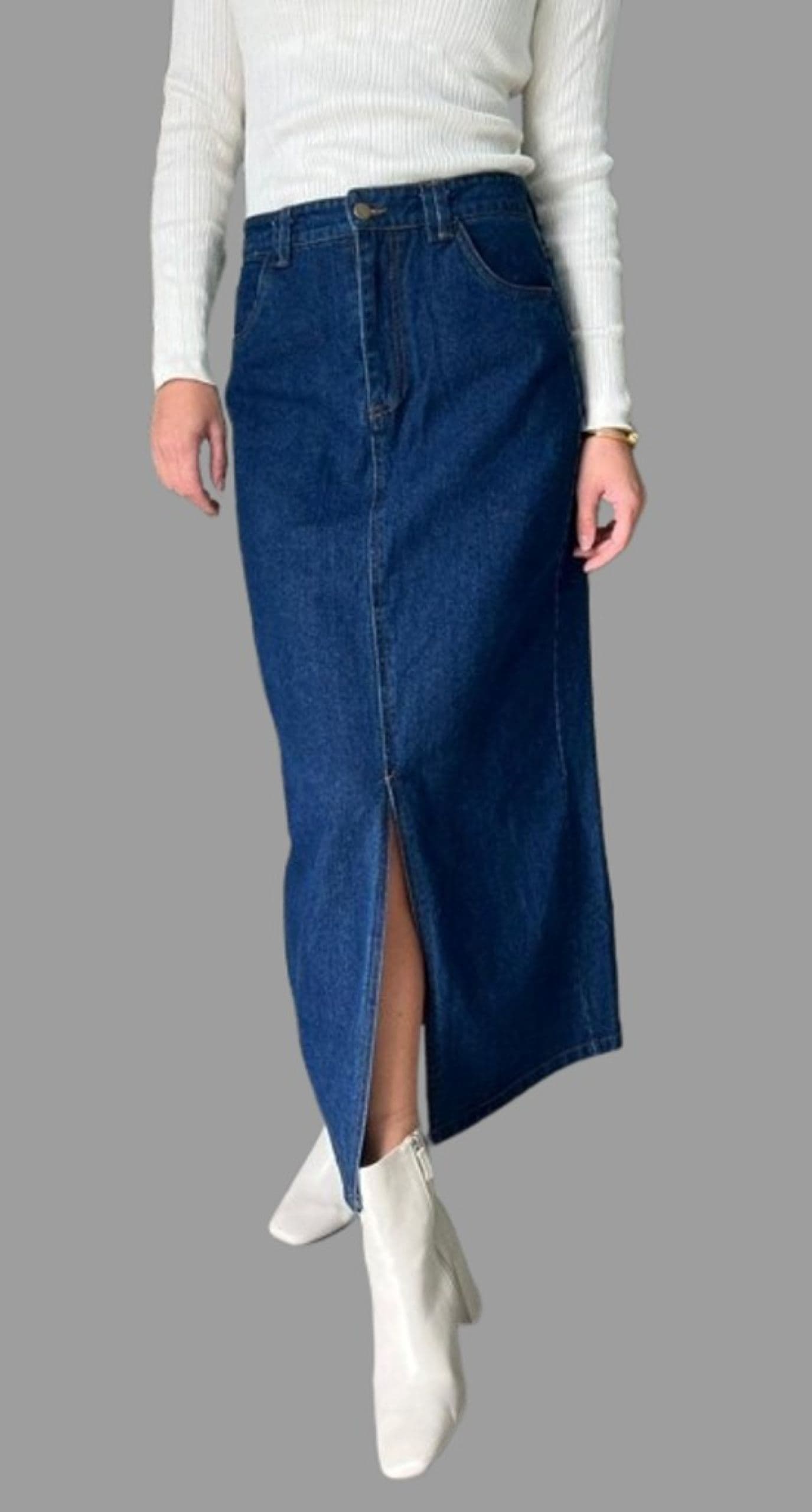 Tripursundari Fashion A-Line Midi Skirt - view 1