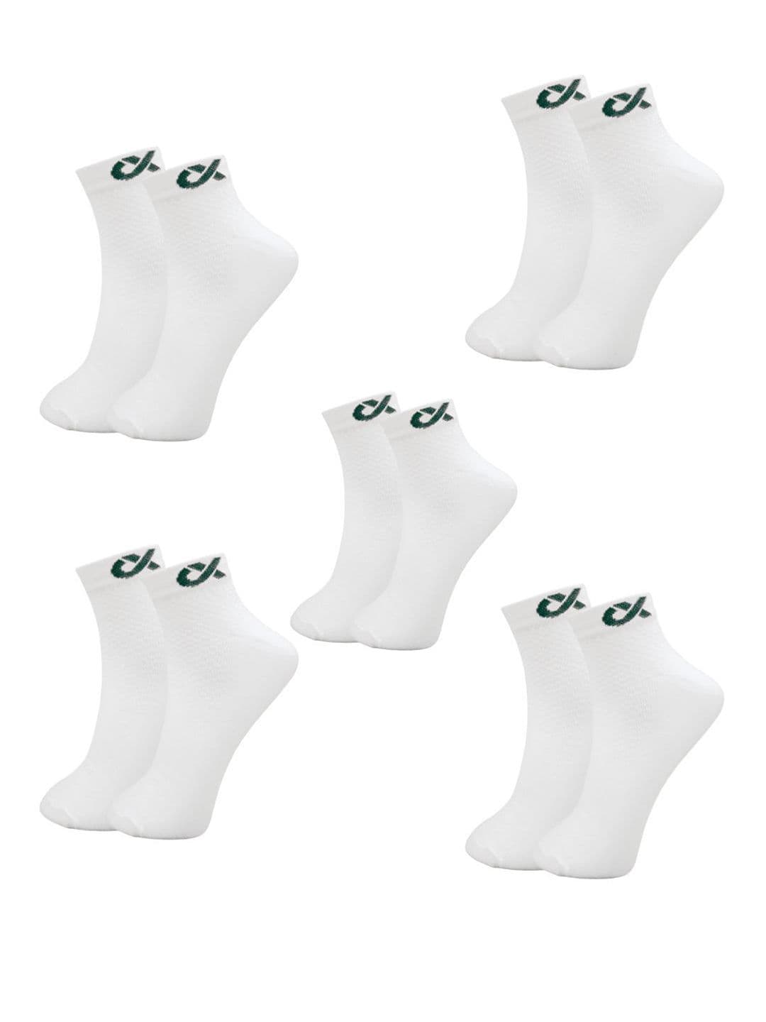Xjarvis Unisex Pack Of 5 Assorted Above Ankle-Length Sports Socks - view 1