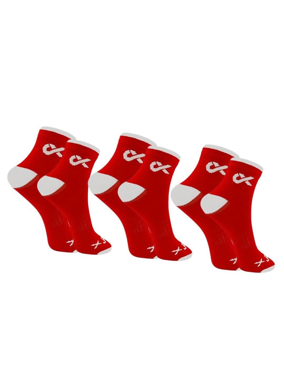 Xjarvis Unisex Pack Of 3 Ankle-Length Socks - view 1