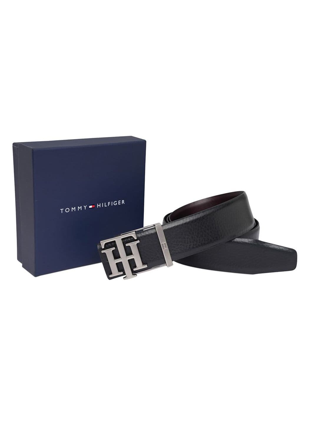 Tommy Hilfiger Barbuda Men Leather Reversible Formal Belt - view 1
