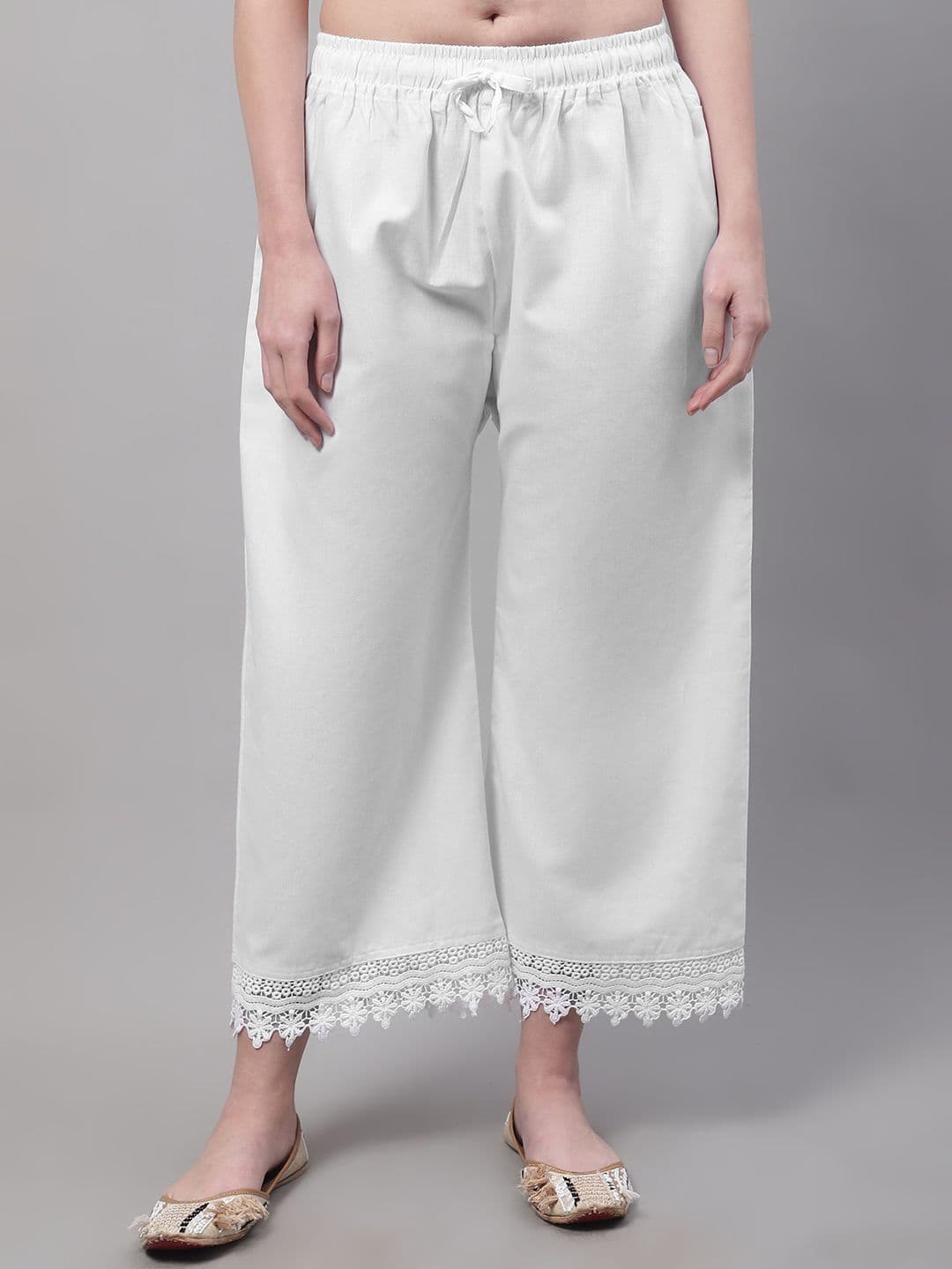 Valles365 by S.C. Women Flared Lace Plus Palazzos - view 1
