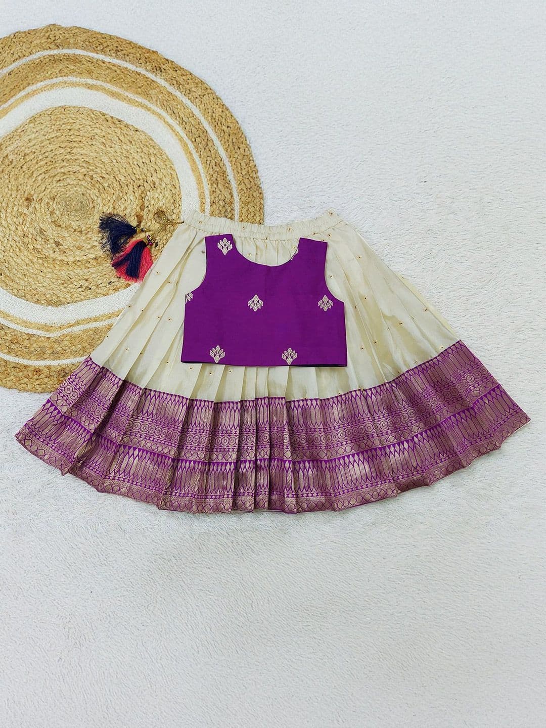 FELIZ THE DESIGNER STUDIO Girls Ready to Wear Lehenga & - view 1
