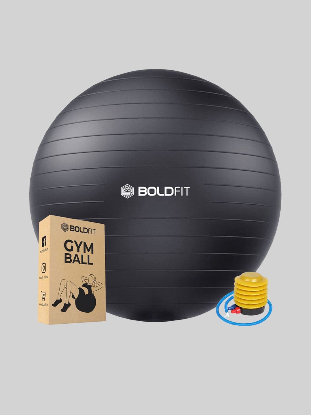 BOLDFIT Gym Ball - 55 Cm Workout Accessories - view 1