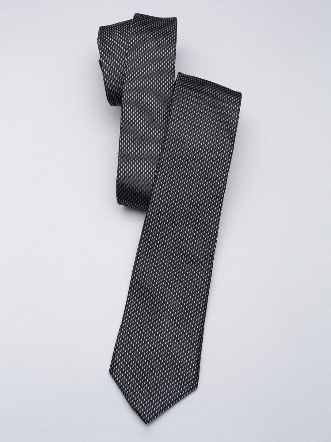 Peter England Men Woven Design Broad Tie - view 1