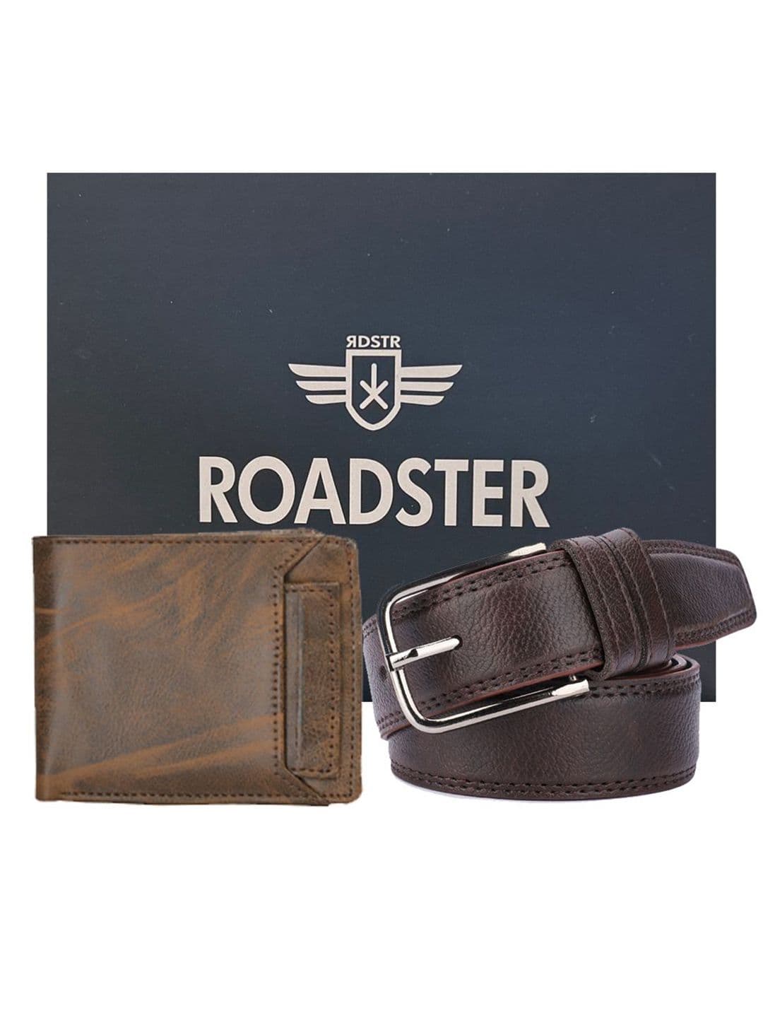 The Roadster Lifestyle Co. Men Belt & Wallet Accessory Gift Set - view 1