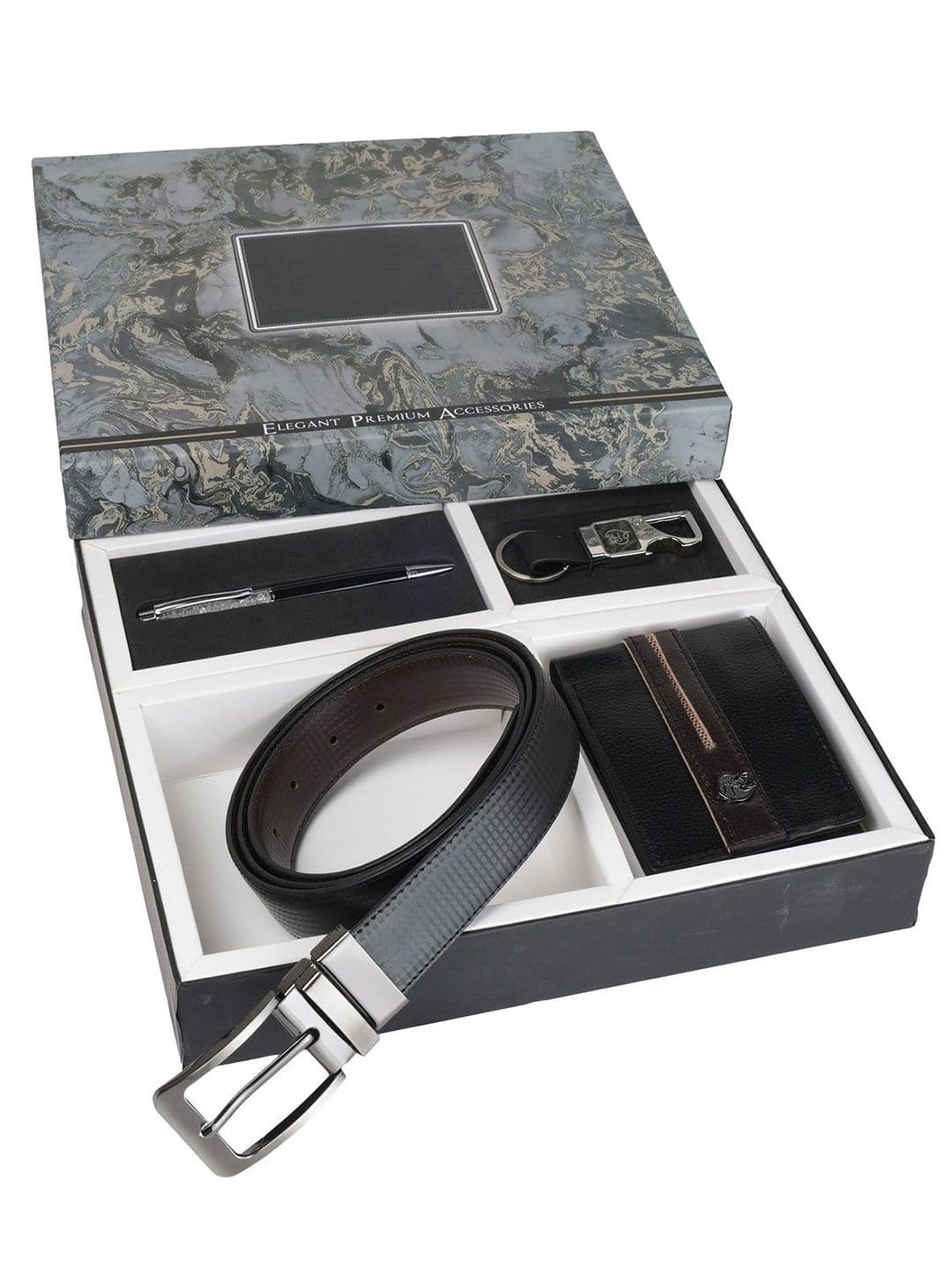 SAZARA Men Accessory Gift Set of Wallet and Belt - view 1