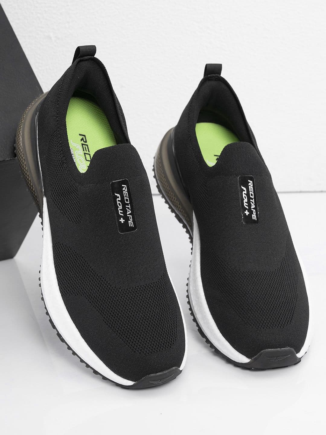 Red Tape Men Textile Walking Slip On Shoes - view 1