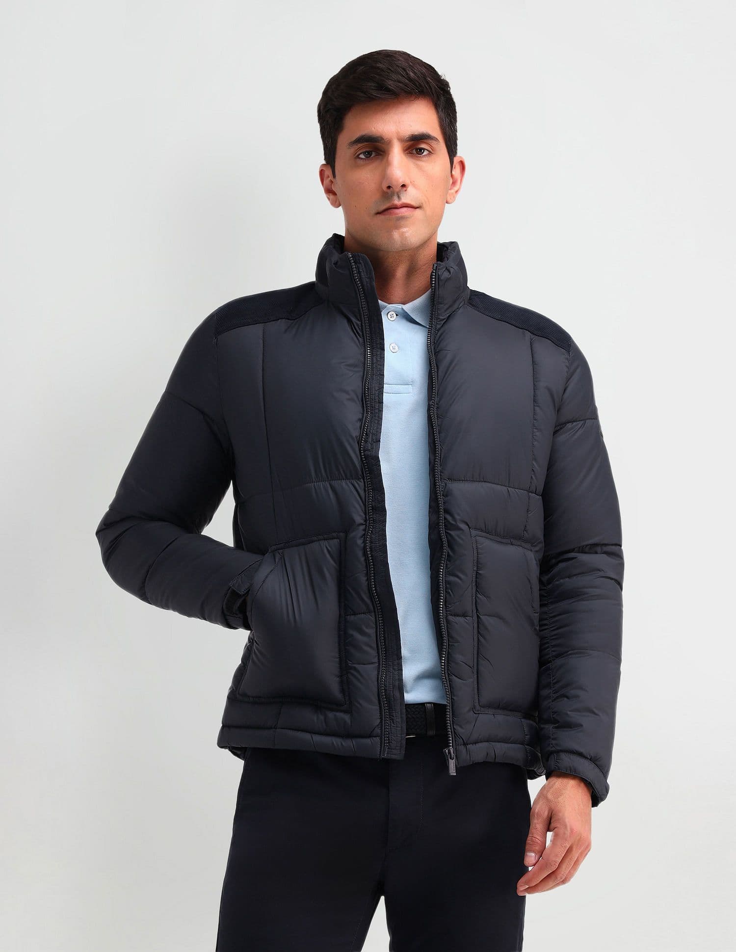 Arrow Sport Men Solid Padded Jacket - view 1