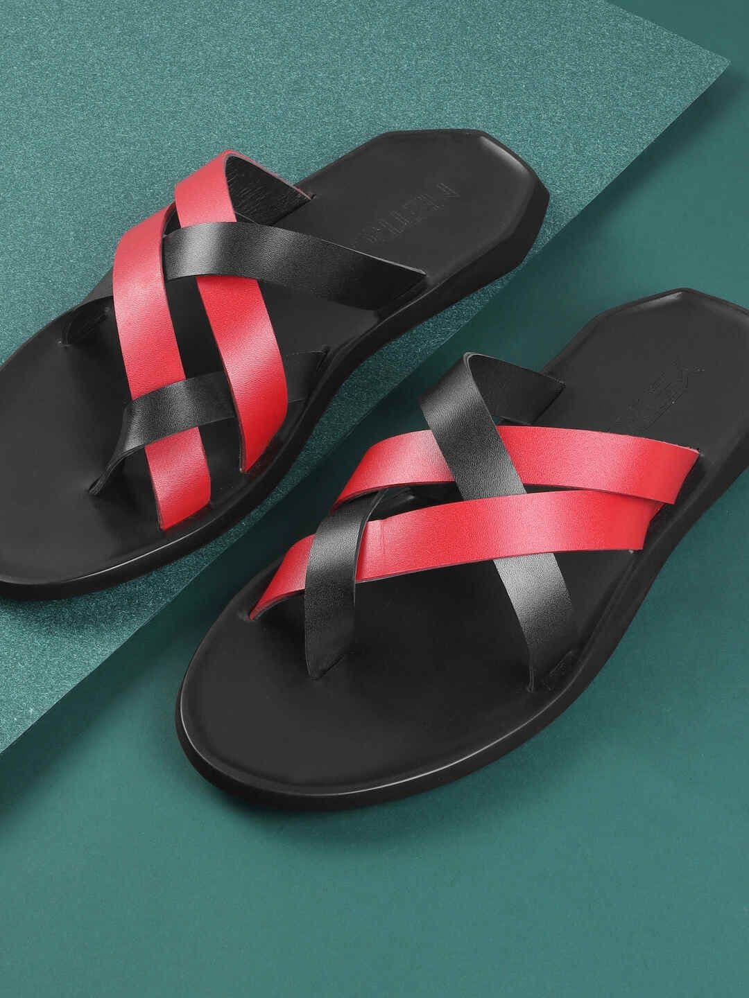 Metro Men Leather Comfort Sandals - view 1