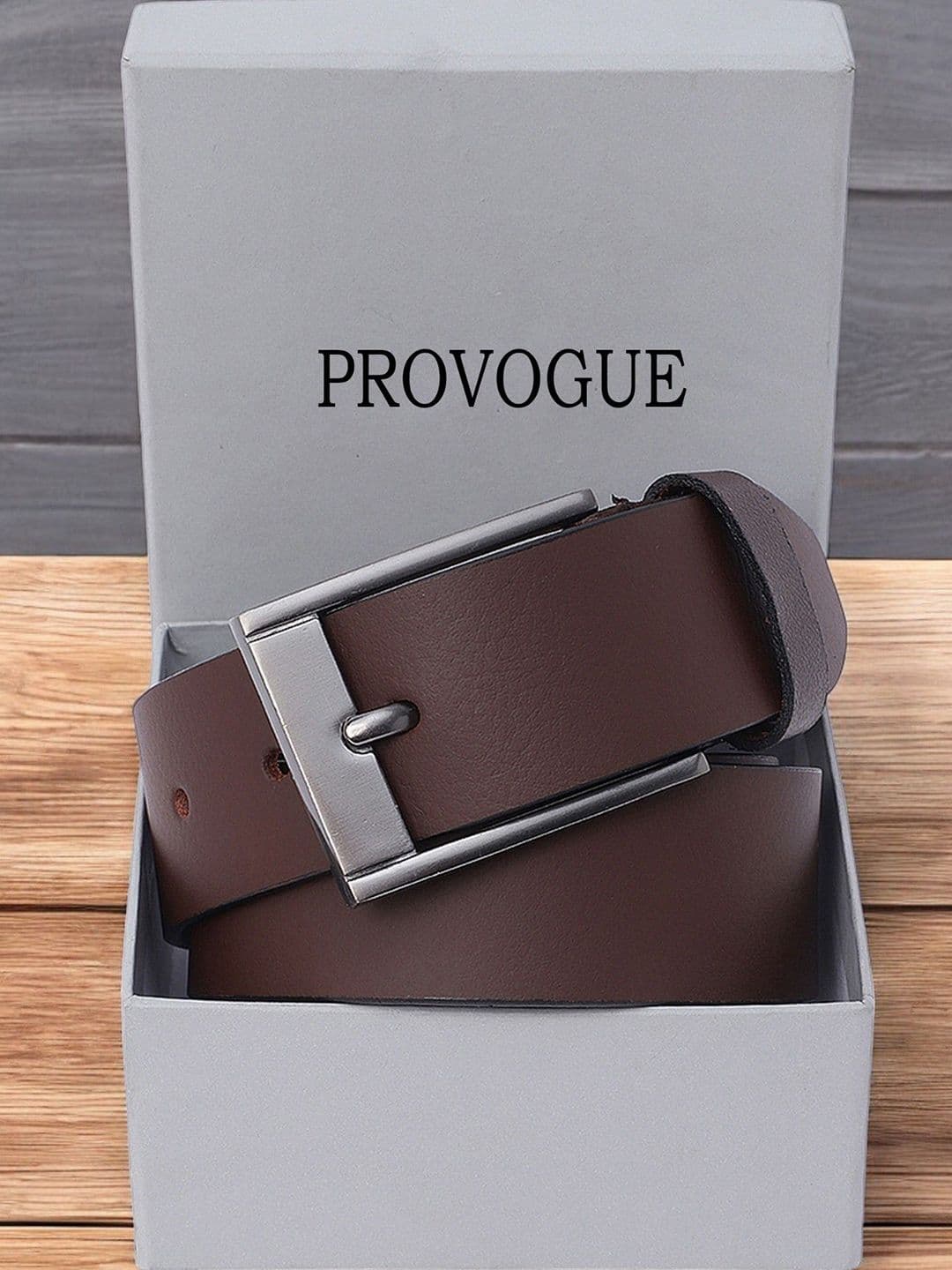 Provogue Men Leather Formal Belt - view 1