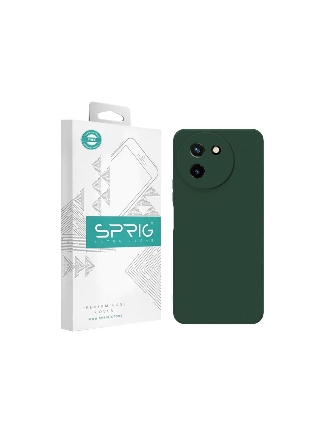 SPRIG vivo T3X TPU Matte Back Cover