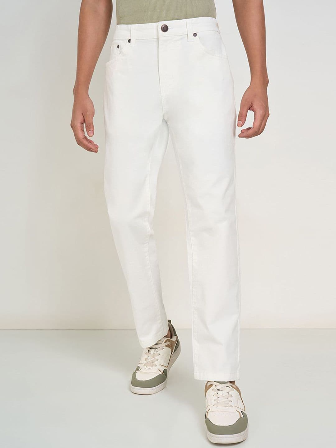 Peregrine by Pantaloons Men Skinny Fit Mid Rise Jeans - view 1