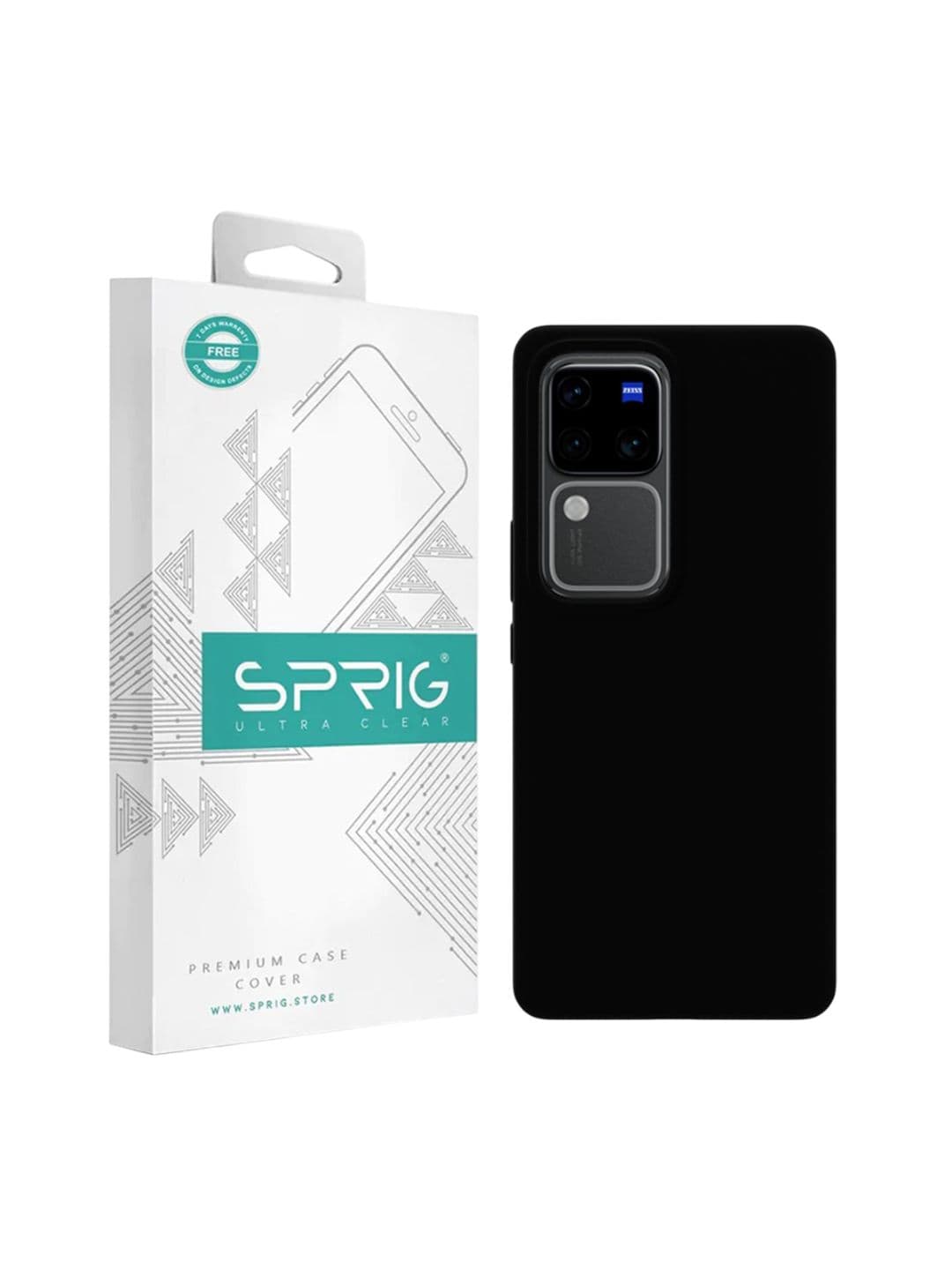 SPRIG vivo V30 Liquid Silicone Back Cover