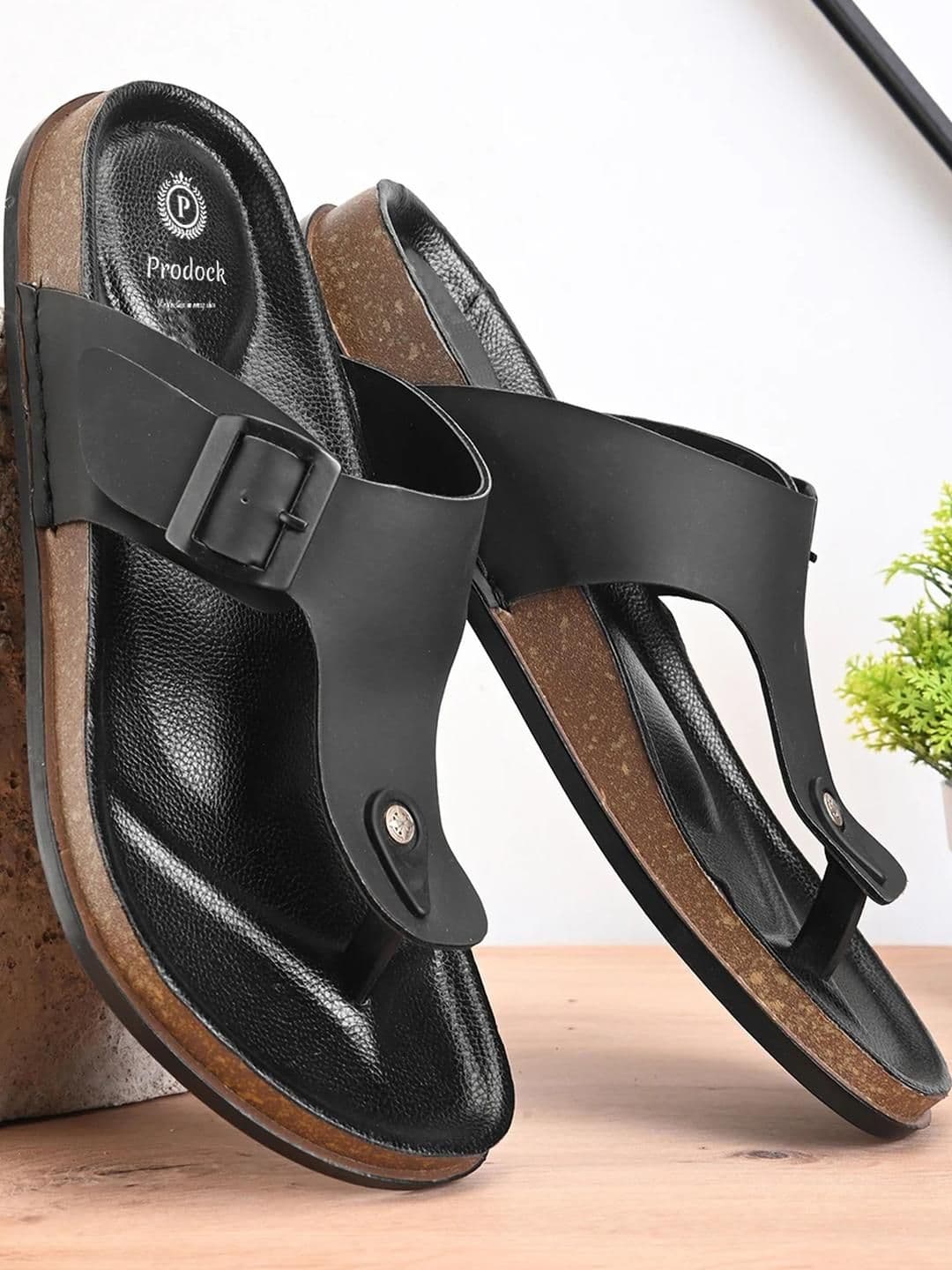 PRODOCK Men Black Sandals - view 1
