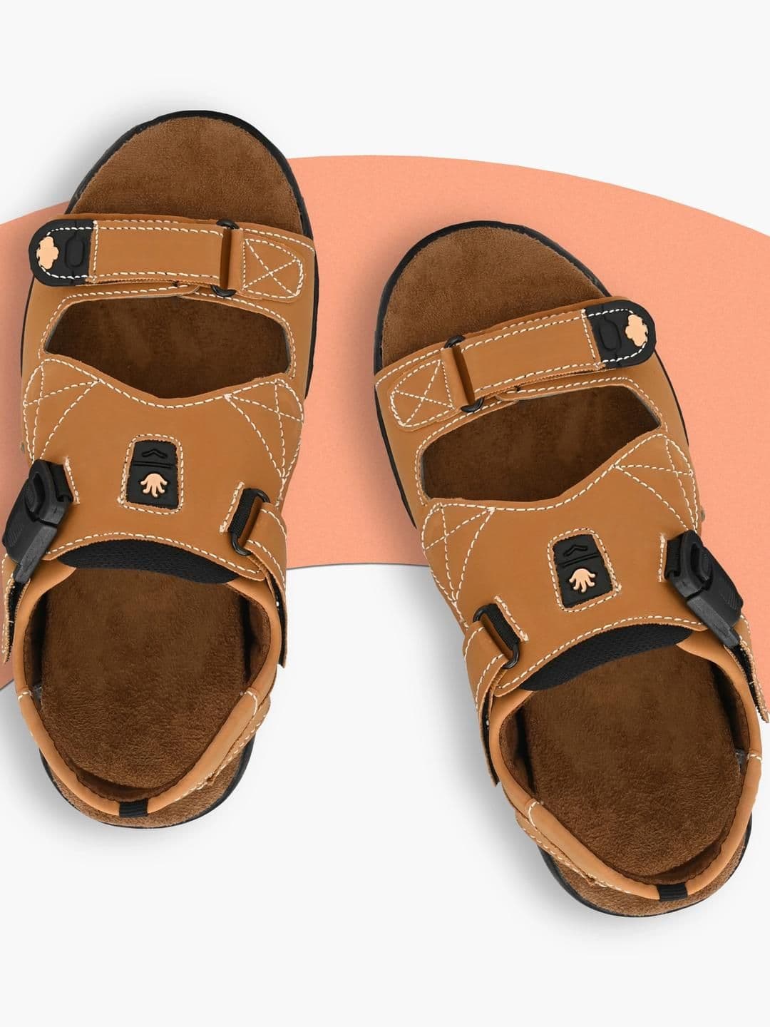 Corstyle Men Beige Sandals - view 1